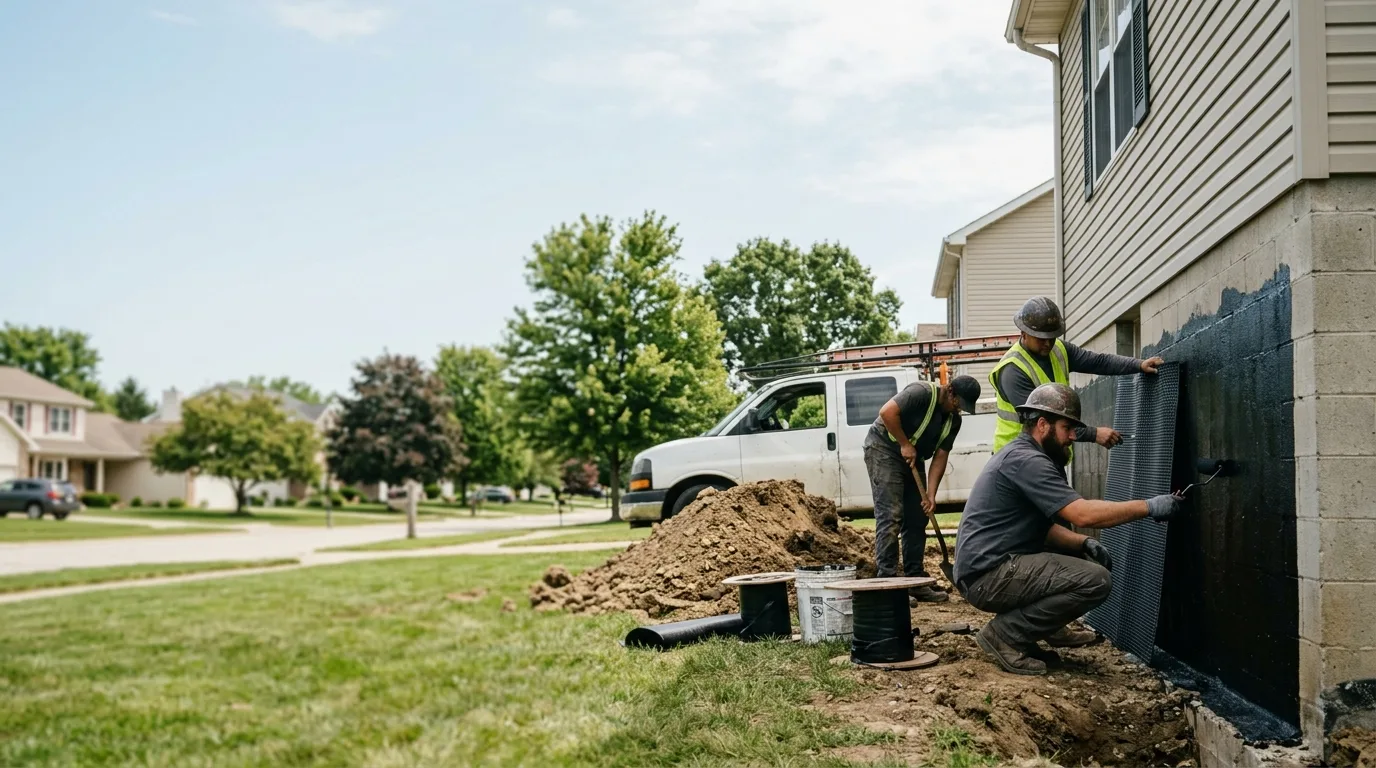 Basement Waterproofing in Piper City, IL near me